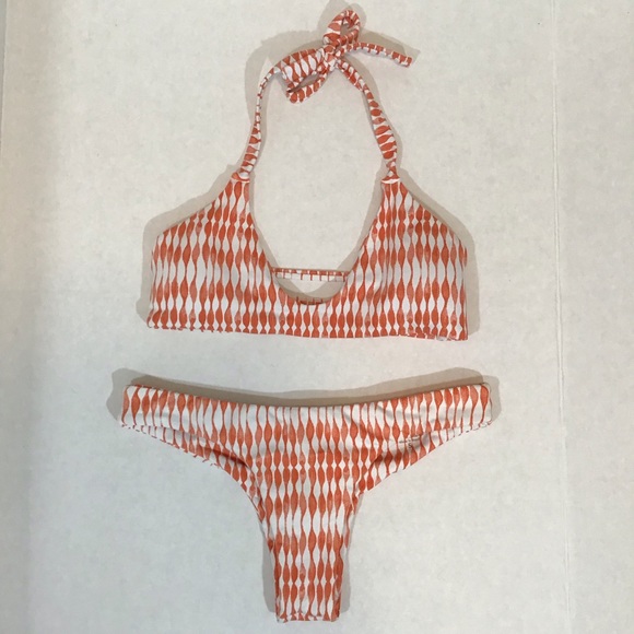 Midori Other - Orange and White Midori Bikini.